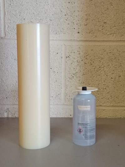 Nylon Candle shell 300mm x 80mm Matched with the Heliotron 45U oil Light (280 ml)